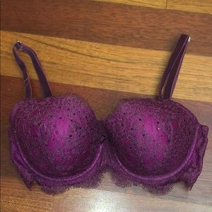 NWT Bedazzled Purple Victoria's Secret Bra